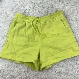 Lululemon Loungeful High-Rise Short 4" Electric Lemon
